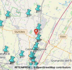 Mappa Via N. Gamberini, 40050 Argelato BO, Italia (5.7875)