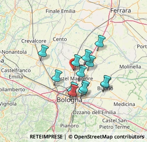 Mappa Via N. Gamberini, 40050 Argelato BO, Italia (10.28538)