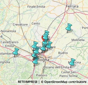 Mappa Via N. Gamberini, 40050 Argelato BO, Italia (11.85143)
