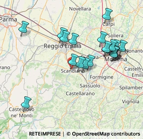 Mappa Via Rachel Corrie, 42019 Scandiano RE, Italia (15.232)