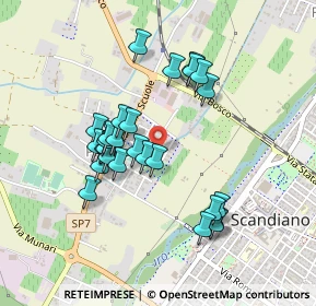 Mappa Via Rachel Corrie, 42019 Scandiano RE, Italia (0.40741)