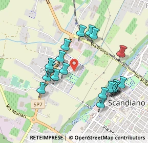 Mappa Via Rachel Corrie, 42019 Scandiano RE, Italia (0.473)