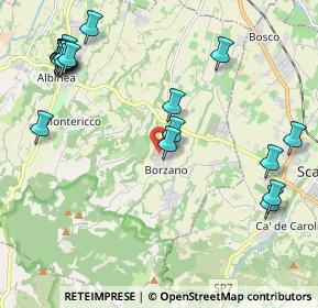 Mappa Via M.Marmiroli, 42020 Borzano RE, Italia (2.6855)