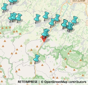 Mappa Via Palmiro Togliatti, 42030 Vezzano Sul Crostolo RE, Italia (5.3675)