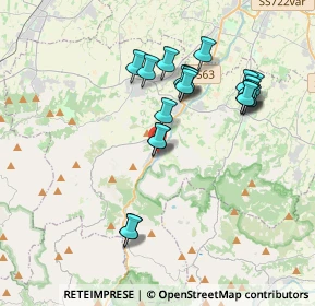 Mappa Via Palmiro Togliatti, 42030 Vezzano Sul Crostolo RE, Italia (3.565)