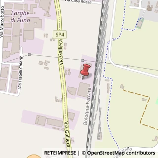 Mappa Via Galliera, 6/2, 40010 Bentivoglio, Bologna (Emilia Romagna)