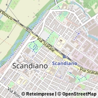 Mapa Scandiano