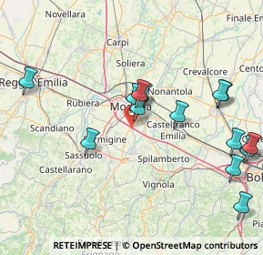 Mappa Strada Bellaria, 41126 Modena MO, Italia (17.78786)