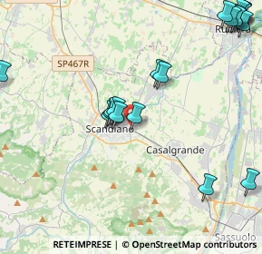 Mappa Via G. Fattori, 42019 Scandiano RE, Italia (5.518)