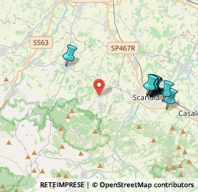Mappa Via L. Ariosto, 42020 Borzano RE, Italia (4.22091)