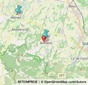 Mappa Via G. Chierici, 42020 Albinea RE, Italia (4.05765)