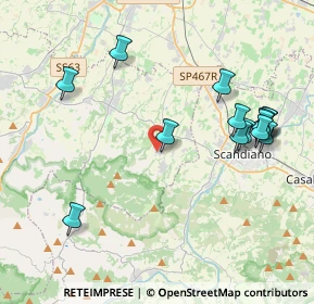 Mappa Via G. Chierici, 42020 Borzano RE, Italia (4.47714)