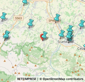 Mappa Via G. Chierici, 42020 Borzano RE, Italia (6.2265)