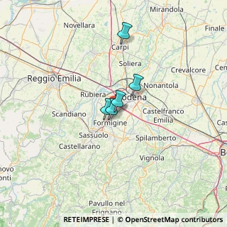 Mappa Via Jori Athos Lisiat, 41043 Formigine MO, Italia (53.12583)