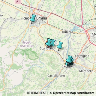 Mappa 42019 Scandiano RE, Italia (6.77929)