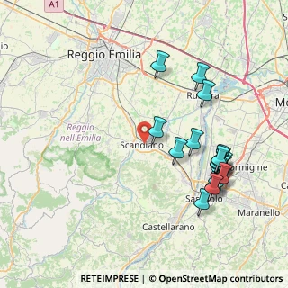 Mappa 42019 Scandiano RE, Italia (8.72895)