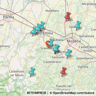 Mappa 42019 Scandiano RE, Italia (15.08273)