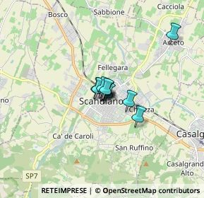 Mappa Via XXV Aprile, 42019 Scandiano RE, Italia (0.66273)