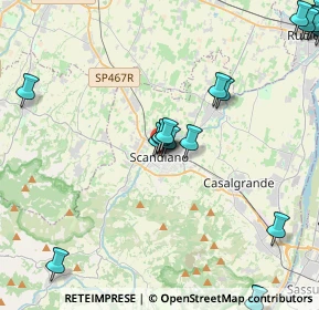 Mappa Via XXV Aprile, 42019 Scandiano RE, Italia (5.738)