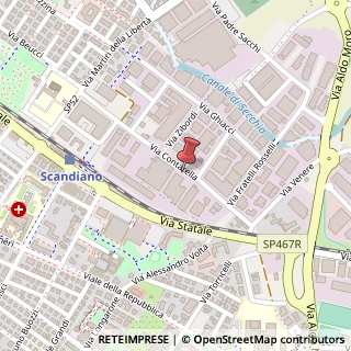Mappa Via Contarella, 22, 42019 Scandiano, Reggio nell'Emilia (Emilia Romagna)