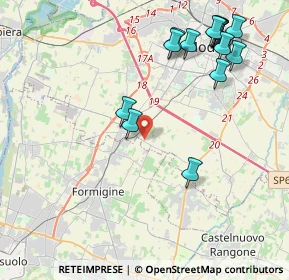 Mappa Via Martiniana, 41126 Modena MO, Italia (5.0275)