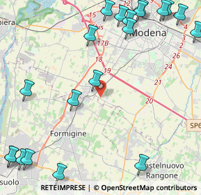 Mappa Via Martiniana, 41126 Modena MO, Italia (6.494)