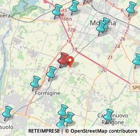 Mappa Via Martiniana, 41126 Modena MO, Italia (5.93)