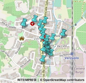 Mappa Vicolo Fucina, 12039 Verzuolo CN, Italia (0.1515)