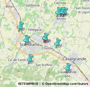 Mappa Via M. Mazzacurati, 42019 Scandiano RE, Italia (2.46273)