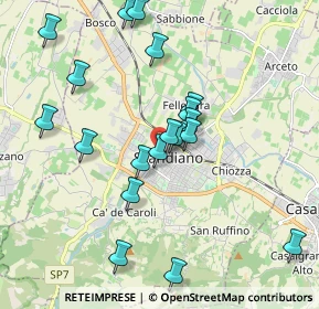 Mappa Via Giuseppe Mazzini, 42019 Scandiano RE, Italia (2.081)