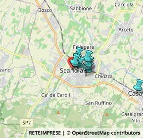 Mappa Via Giuseppe Mazzini, 42019 Scandiano RE, Italia (1.79467)