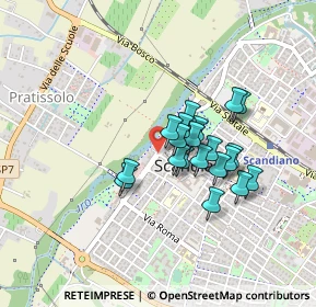 Mappa Via Giuseppe Mazzini, 42019 Scandiano RE, Italia (0.324)