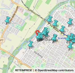 Mappa Via Giuseppe Mazzini, 42019 Scandiano RE, Italia (0.5)