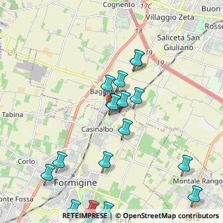 Mappa Via G. Tiraboschi, 41043 Casinalbo MO, Italia (2.6825)