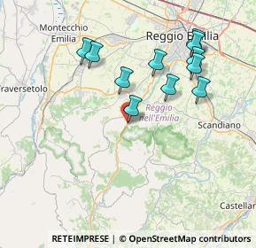 Mappa SS 63, 42030 Vezzano Sul Crostolo RE, Italia (7.56909)