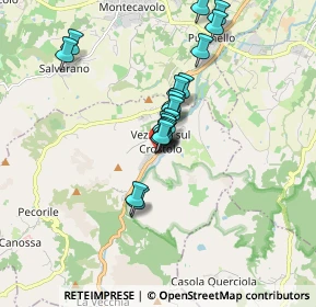 Mappa Via Alessandro Volta, 42030 Vezzano Sul Crostolo RE, Italia (1.345)