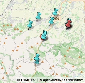 Mappa Via Alessandro Volta, 42030 Vezzano Sul Crostolo RE, Italia (3.62867)