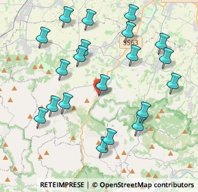 Mappa SS 63, 42030 Vezzano Sul Crostolo RE, Italia (4.416)