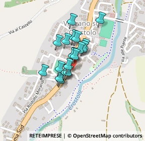 Mappa Via Alessandro Volta, 42030 Vezzano Sul Crostolo RE, Italia (0.134)