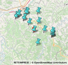 Mappa Via Langa, 12050 Lequio Berria CN, Italia (7.7005)