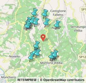 Mappa Localita Bussia, 12065 Monforte D'alba CN, Italia (1.81059)