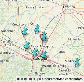 Mappa Via dé Giudei, 40016 San Giorgio di piano BO, Italia (17.12583)