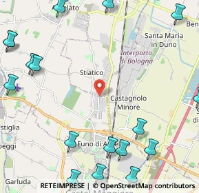 Mappa Via dé Giudei, 40016 San Giorgio di piano BO, Italia (3.4305)