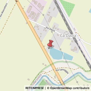 Mappa Via Bologna, 187, Entrata via Davia, 40017 San Giovanni in Persiceto BO, Italia, 40017 San Giovanni in Persiceto, Bologna (Emilia Romagna)
