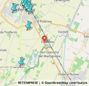 Mappa 187, 40017 San Giovanni in Persiceto BO, Italia (3.27727)