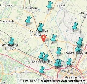 Mappa 187, 40017 San Giovanni in Persiceto BO, Italia (9.405)