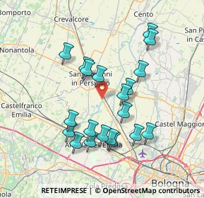 Mappa 187, 40017 San Giovanni in Persiceto BO, Italia (7.0005)