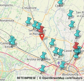 Mappa 187, 40017 San Giovanni in Persiceto BO, Italia (10.1785)