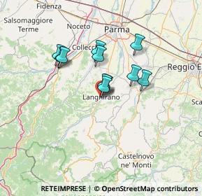 Mappa Piazza Filippo Corridoni, 43013 Langhirano PR, Italia (9.96909)