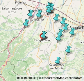 Mappa Piazza Filippo Corridoni, 43013 Langhirano PR, Italia (15.6925)